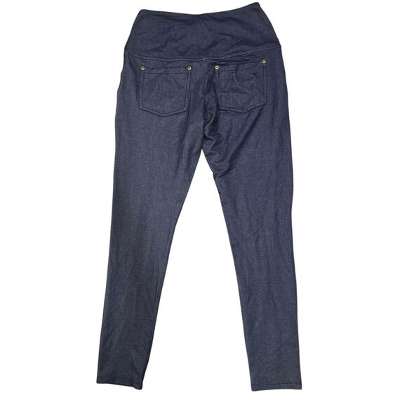 Ruby Ribbon Denim Leggings Size S - Picture 3 of 6